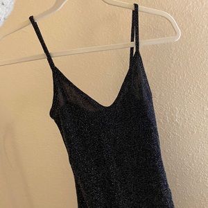 NWT Sparklie Black Mini Dress